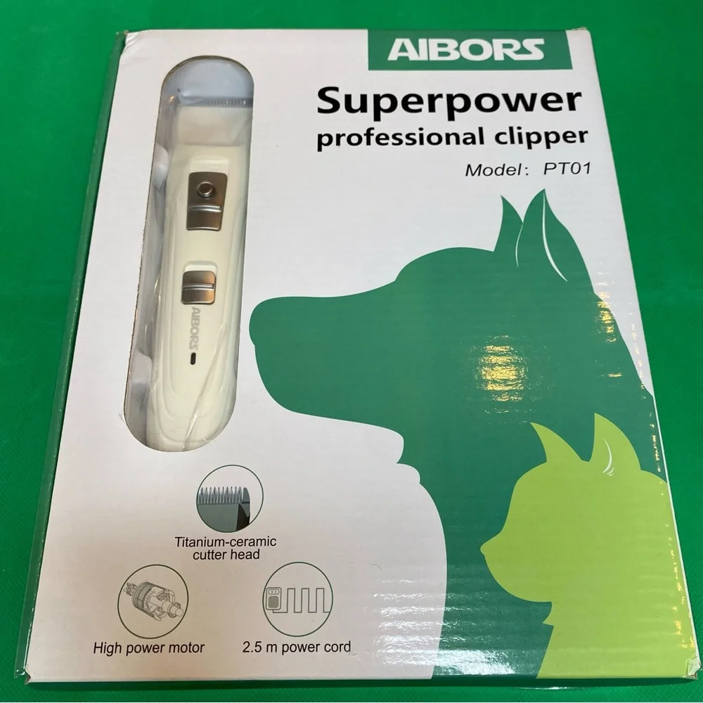AIBORS SUPERPOWER PROFESSIONAL CLIPPER PT01 New Open Box